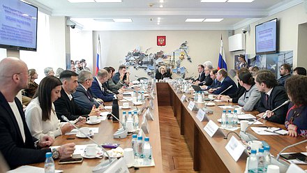 Заседание рабочей группы Комитета по защите семьи, вопросам отцовства, материнства и детства на тему: "О внесении изменений в отдельные законодательные акты РФ, направленные на запрет рекламы эзотерических, духовных и энергетических услуг и развитие механизма выявления и блокировки ресурсов, содержащих предложения о предоставлении таких услуг"
