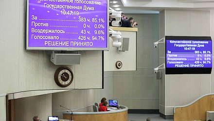 Пленарное заседание (11.03.2020)