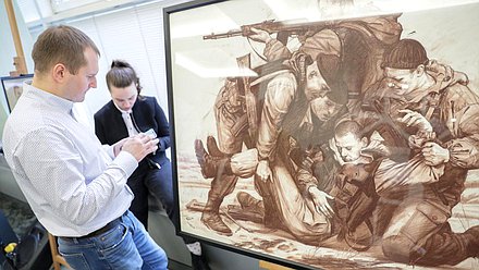 Открытие выставки академического современного искусства «ZA нами Победа»