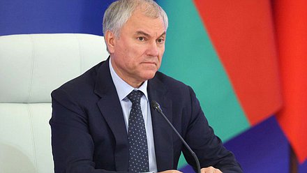 Председатель Государственной Думы Вячеслав Володин