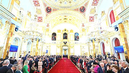 Церемония вступления Владимира Путина в должность Президента России