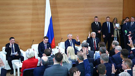 Собрание депутатов, избранных в Государственную Думу девятого созыва от партии «Единая Россия»