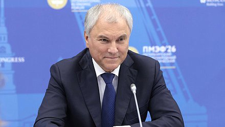 Председатель Государственной Думы Вячеслав Володин