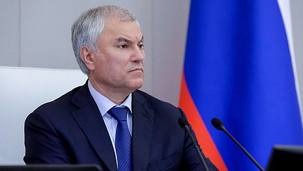 Председатель Государственной Думы Вячеслав Володин