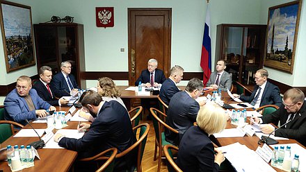 Заседание Комитета по безопасности и противодействию коррупции