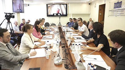 Заседание рабочей группы Комитета по физической культуре и спорту