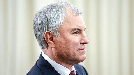 Председатель Государственной Думы Вячеслав Володин. Фото: пресс-служба Президента РФ