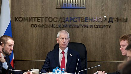 Председатель Комитета по физической культуре и спорту Олег Матыцин