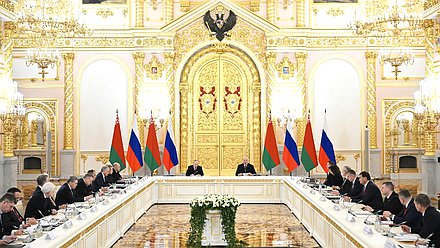 Заседание Высшего Государственного Совета Союзного государства. Фото: Kremlin.ru