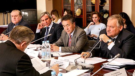 Рассмотрение вопроса "О вопросах СНГ и евразийской интеграции". Автор фото: Марат Абулхатин/Фотослужба Государственной Думы.
