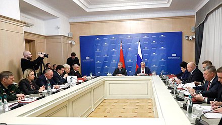 Заседание Комиссии Парламентского Собрания Союза Беларуси и России по сохранению и защите исторической памяти