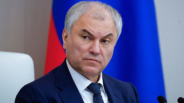 Председатель Государственной Думы Вячеслав Володин