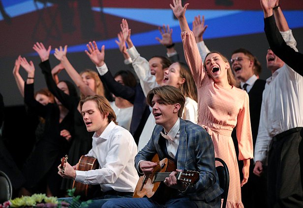 Председатель Государственной Думы Вячеслав Володин посетил Всероссийский государственный институт кинематографии имени С.А. Герасимова (ВГИК)