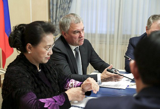 Chairman of the State Duma Viacheslav Volodin