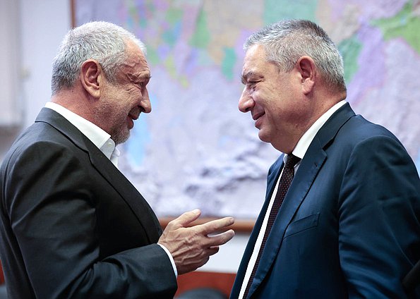 Члены Комитета по бюджету и налогам Владислав Резник и Глеб Хор
