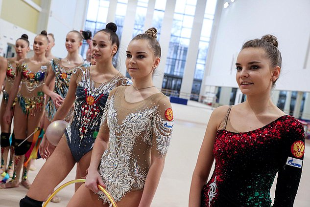 Председатель Государственной Думы Вячеслав Володин посетил Дворец гимнастики Ирины Винер-Усмановой