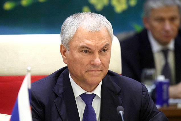 Chairman of the State Duma Vyacheslav Volodin