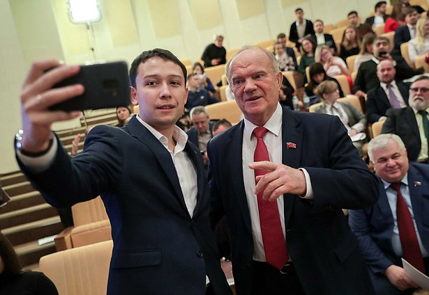 Leader of CPRF faction Gennady Zyuganov