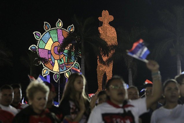 Chairman of the State Duma Vyacheslav Volodin took part in the ceremonial events dedicated to the 45th anniversary of the Sandinista Revolution