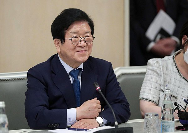 Speaker of the National Assembly of the Republic of Korea Park Byeong-seug