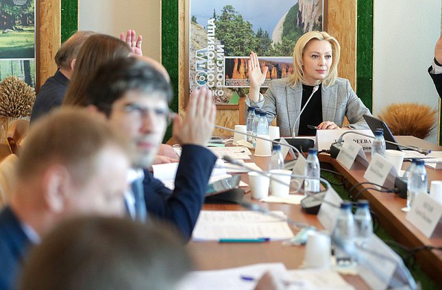 Председатель Комитета по развитию гражданского общества, вопросам общественных и религиозных объединений Ольга Тимофеева