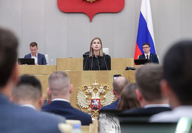 Первое заседание Молодежного парламента при Государственной Думе