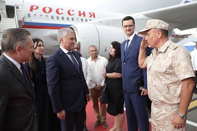 Chairman of the State Duma Vyacheslav Volodin