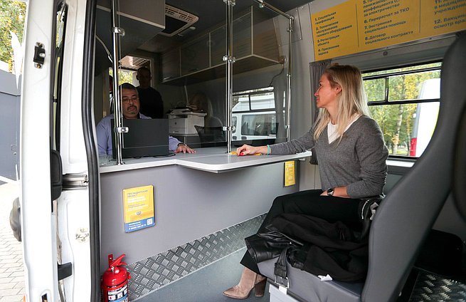 Работа мобильного офиса социальной газификации