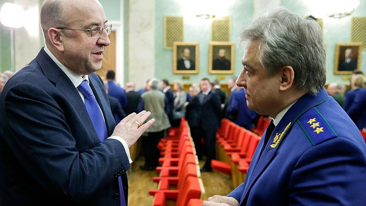 Расширенное заседание Коллегии 
Генеральной прокуратуры Российской Федерации.
