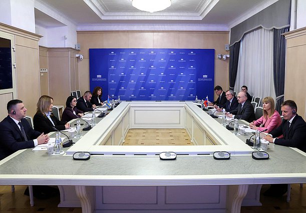 First meeting of the Commission on Cooperation between the State Duma and the National Assembly of the Republic of Srpska (Bosnia and Herzegovina)