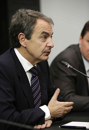 Встреча Председателя Государственной Думы
Федерального Собрания Российской Федерации С.Е.Нарышкина
с членом Государственного совета Королевства Испания, бывшим Премьер-министром Королевства Испания Х.Л.Родригесом Сапатеро
