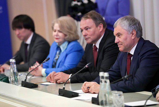 Chairman of the State Duma Vyacheslav Volodin