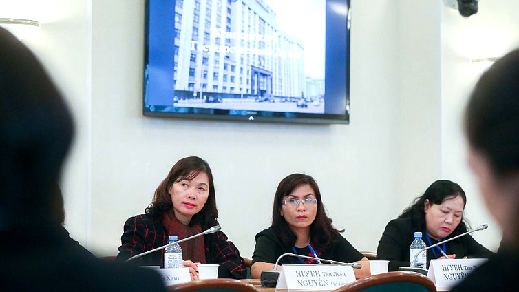 Meeting of the Women's Club of the State Duma with the Vietnam Women Council