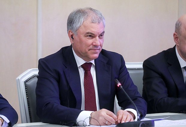 Jefe de la Duma Estatal, Vyacheslav Volodin