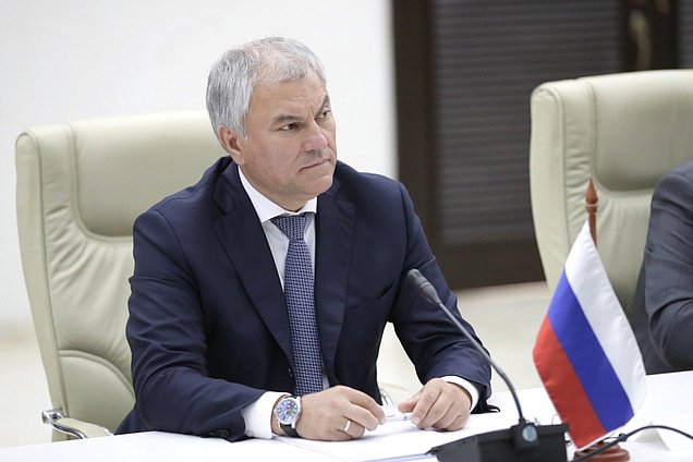 Chairman of the State Duma Vyacheslav Volodin