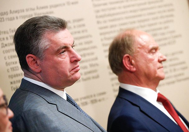 Руководитель фракции ЛДПР Леонид Слуцкий