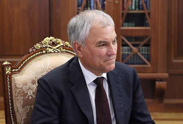 Председатель Государственной Думы Вячеслав Володин. Фото: kremlin.ru
