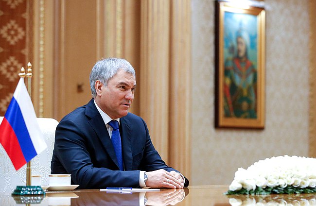 Chairman of the State Duma Vyacheslav Volodin