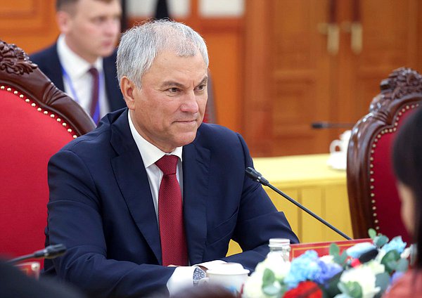 Chairman of the State Duma Vyacheslav Volodin