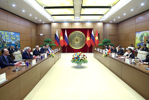 Meeting of Chairman of the State Duma Vyacheslav Volodin and Chairman of the National Assembly of the Socialist Republic of Vietnam Trần Thanh Mẫn
