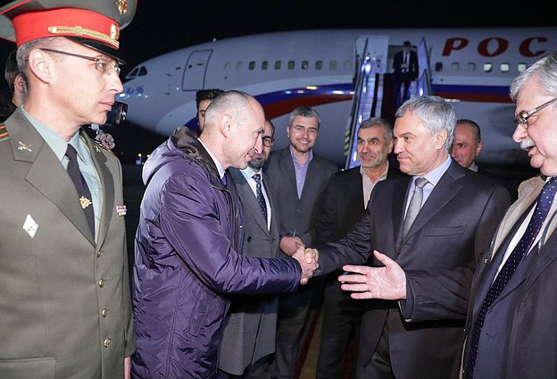 Официальный визит Председателя Государственной Думы Вячеслава Володина в Иран