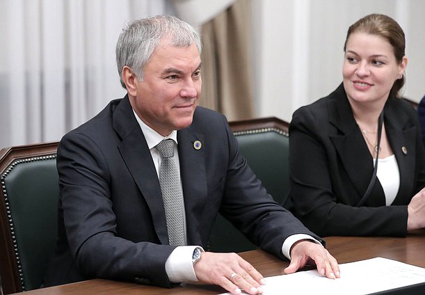 Chairman of the State Duma Vyacheslav Volodin