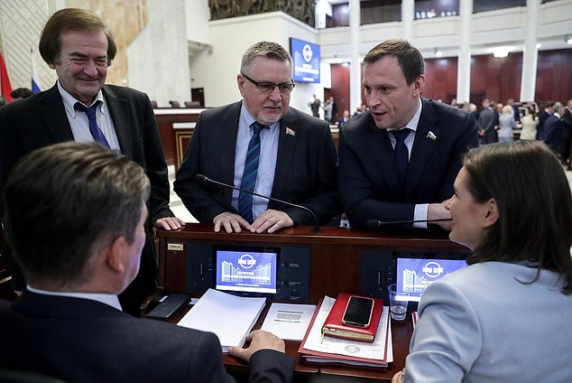 Открытие заседания шестьдесят второй сессии Парламентского Собрания Союза Беларуси и России