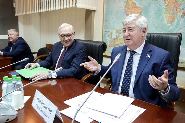 First Deputy Chairman of the Committee on International Affairs Iurii Oleinikov