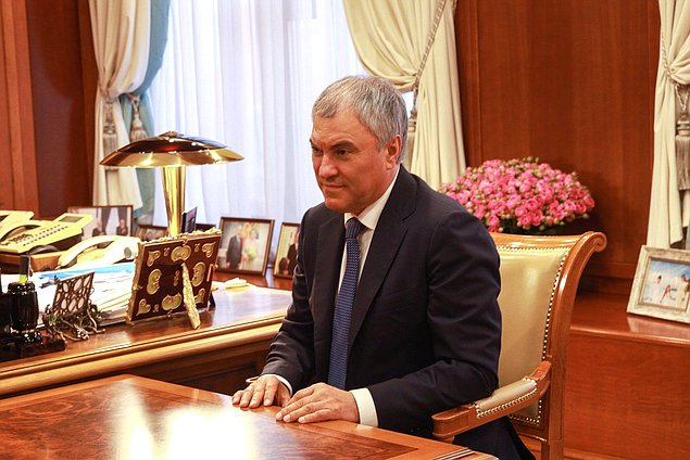 Председатель Государственной Думы Вячеслав Володин