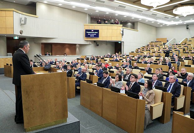 Временно исполняющий обязанности губернатора Курской области Александр Хинштейн