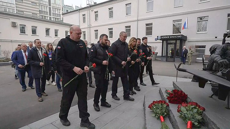 Встреча Председателя Государственной Думы Вячеслава Володина с членами Всероссийской общественной организации ветеранов «Боевое братство»