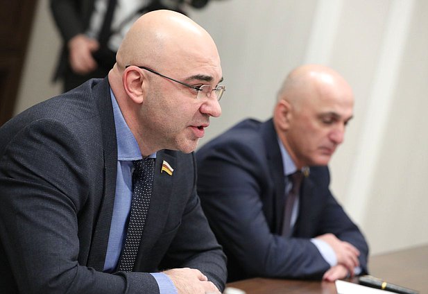 Председатель Парламента Южной Осетии Алан Алборов