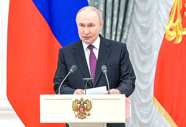 Президент РФ Владимир Путин. Фото: пресс-служба Президента РФ