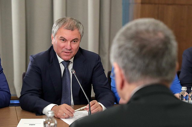 Chairman of the State Duma Viacheslav Volodin